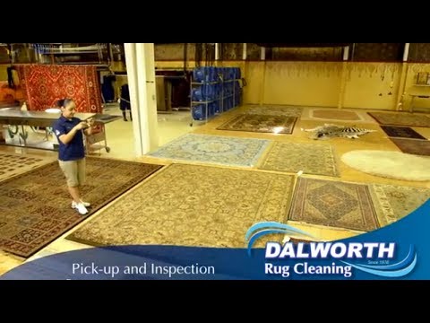 Dalworth Rug Cleaning's Oriental / Persian Rug Cleaning Method