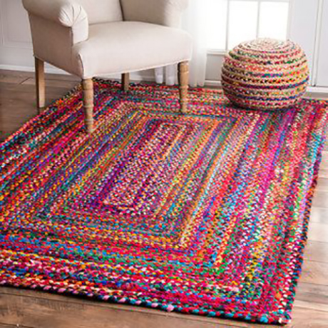 Colorful Braided Rug