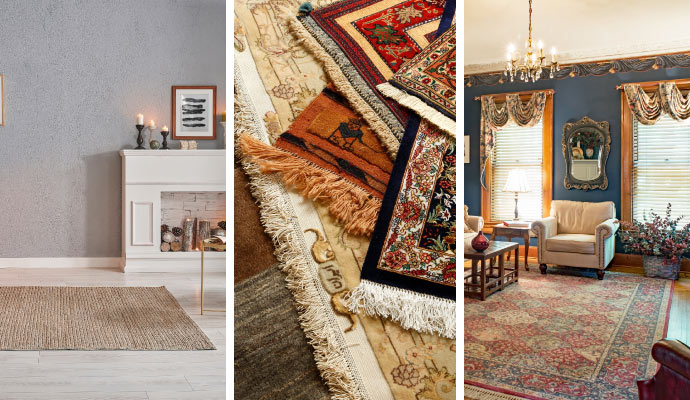 different rugs