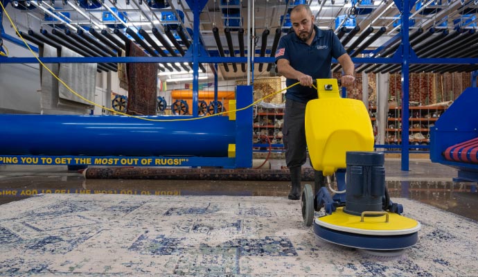Expert deep rug cleaning service