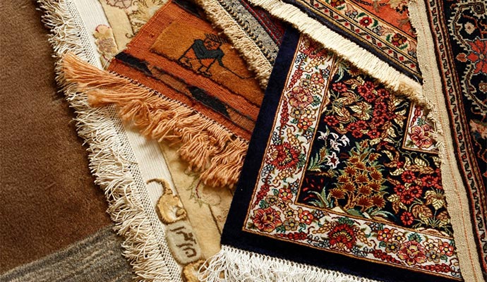 Silk rugs