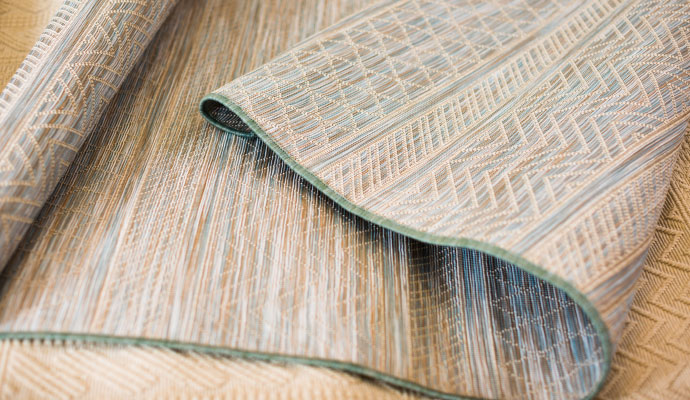 Bamboo rug