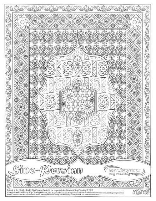 Dalworth Rug Cleaning Coloring Book Page 2