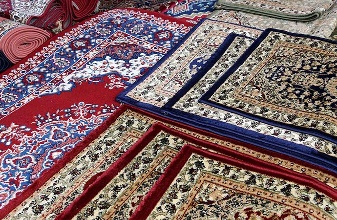 clean rug