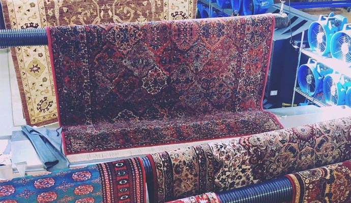 Cleaned rug