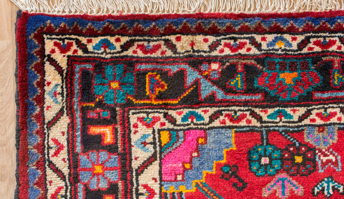 Cushioned rug