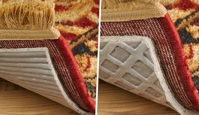 Different types of rug pads