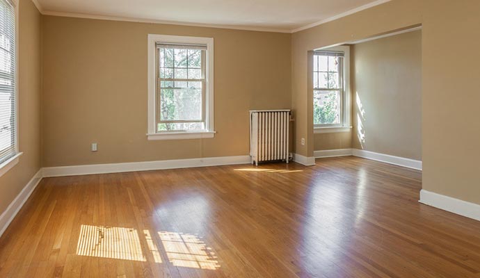 Hard wood floor