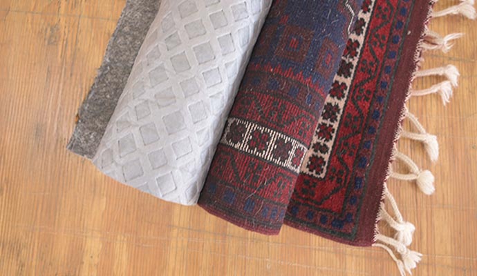 Rug Pads for Different Floor Types in Dallas/Fort Worth
