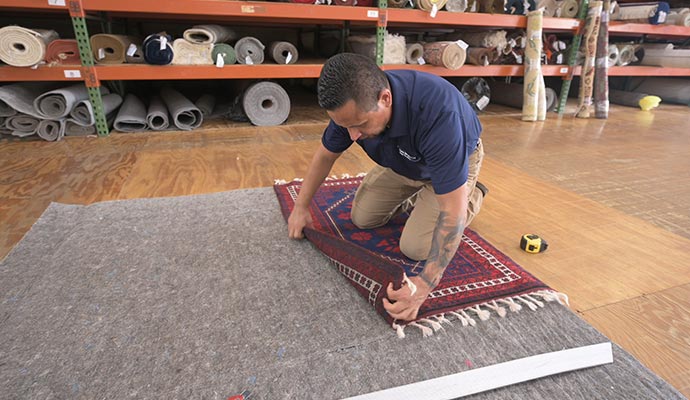 Rug inspection and maintenance