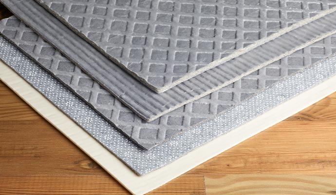 Soundproof rug pads