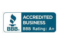 Better Business Bureau Rating Logo