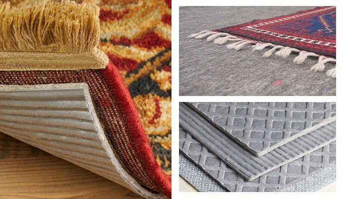 various rug pads