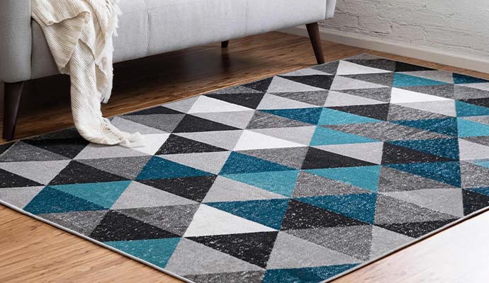 Polyester rug