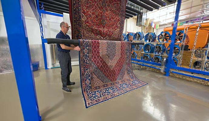 Specialized Rug Drying in Dallas-Fort Worth