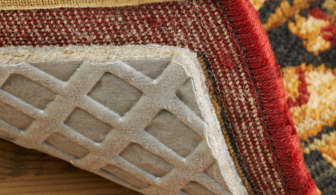 PVC rug pad