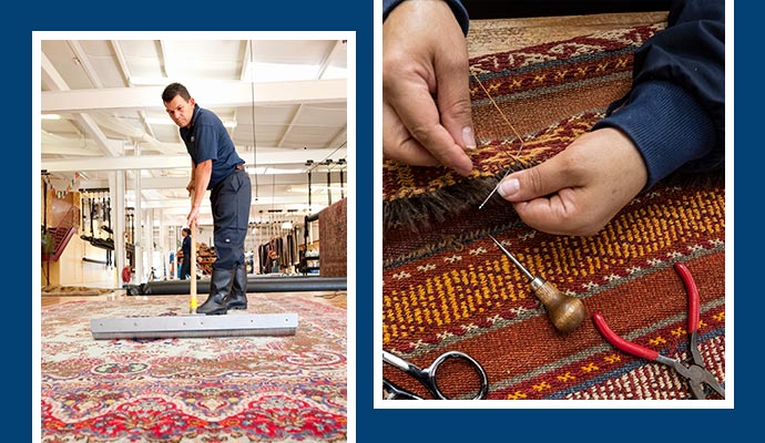 rug cleaning and repair in Forreston