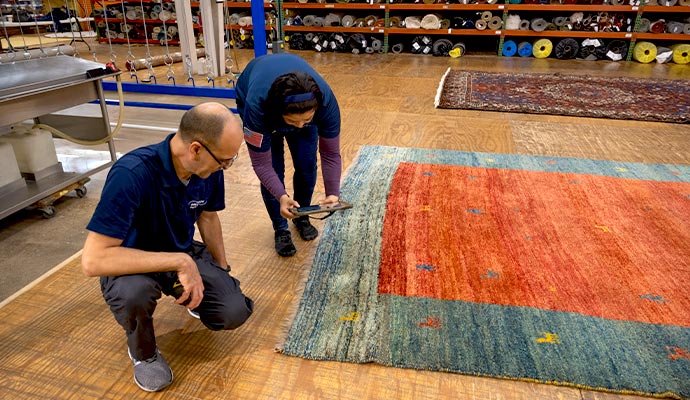 Initial Inspection and Rug Pickup in Dallas-Fort Worth