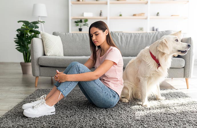 Rug Care For Pet Dander, Saliva & Fur in Dallas-Fort Worth