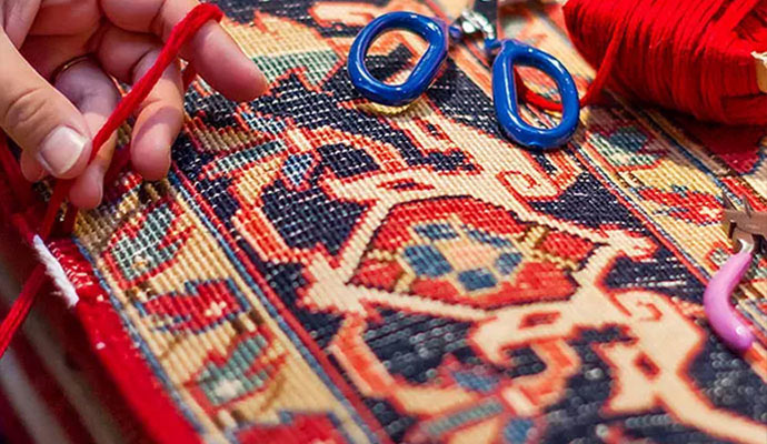 Rug binding