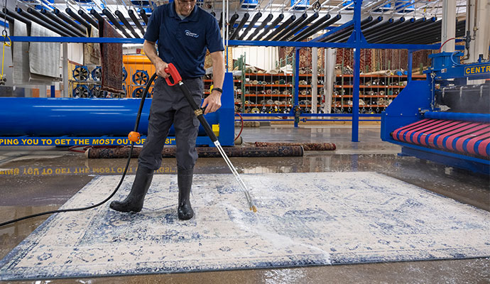 Wet cleaning service